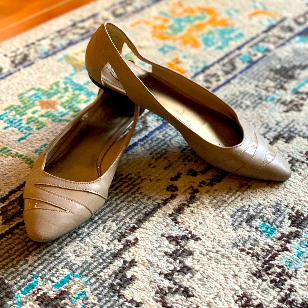 Comfy Tan Flats